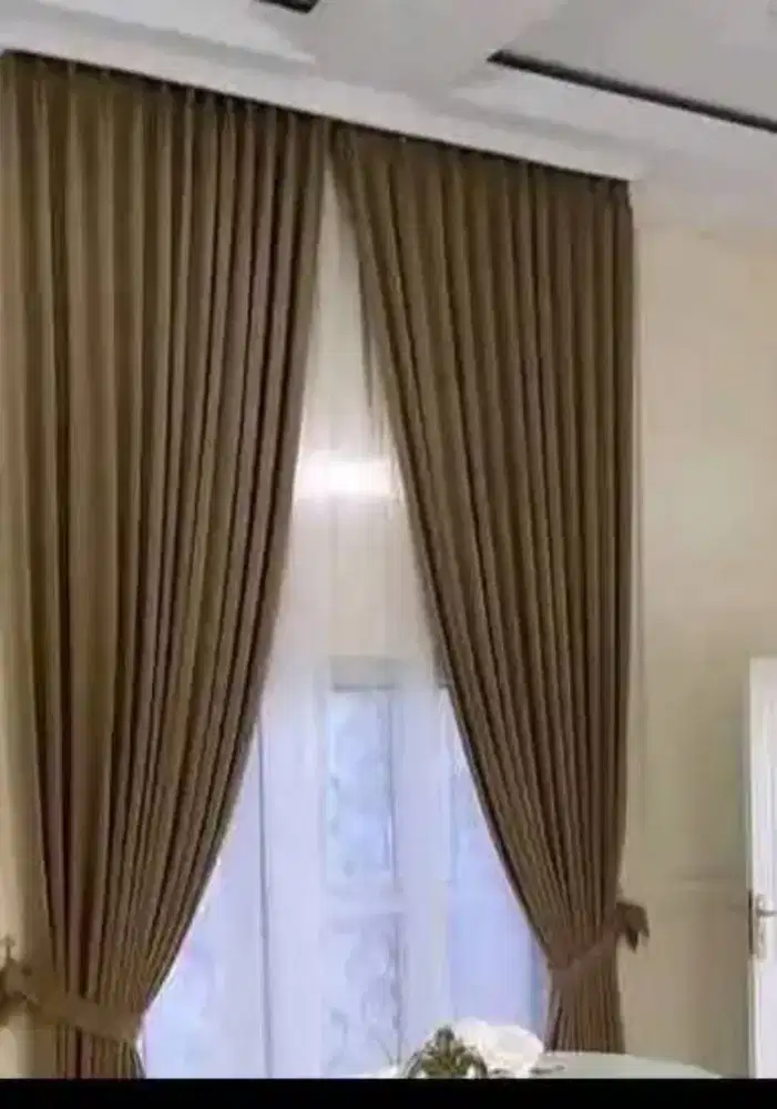 Gorden tirai rumah minimalis kantor dan hotel costum