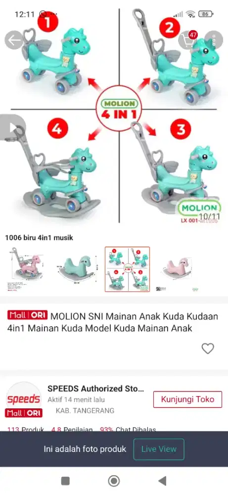 Kuda-kudaan 4in1