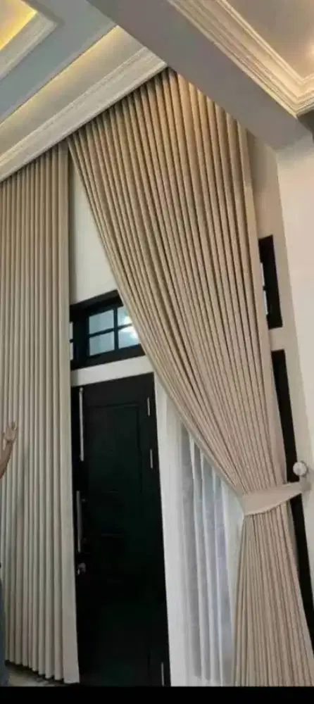 Gorden tirai rumah minimalis kantor dan hotel costum