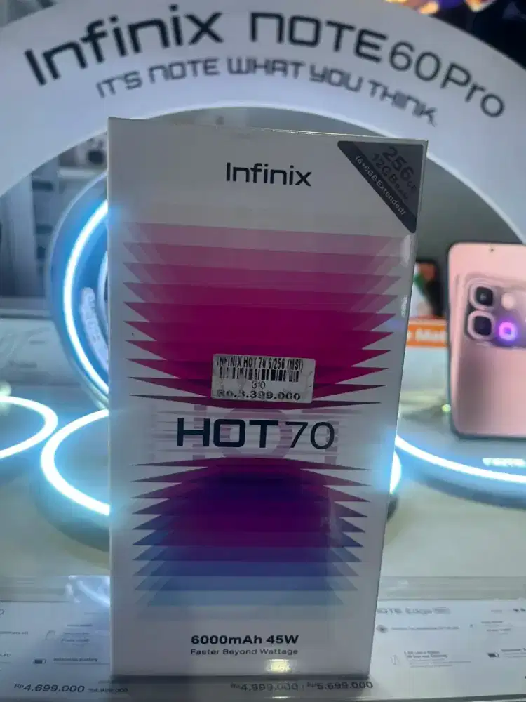Infinix hot 70 6/256gb ATLANTIS DAHSYAT