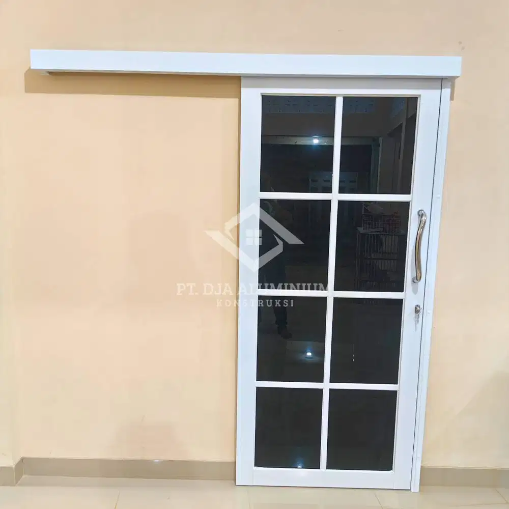 Paket Jendela dan Pintu Aluminium Inkalum Putih Minimalis