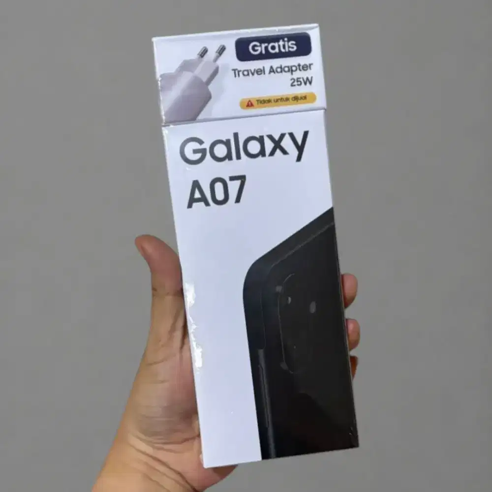 Samsung Galaxy A07 4GB/64GB BARU SEGEL BOX GARANSI RESMI