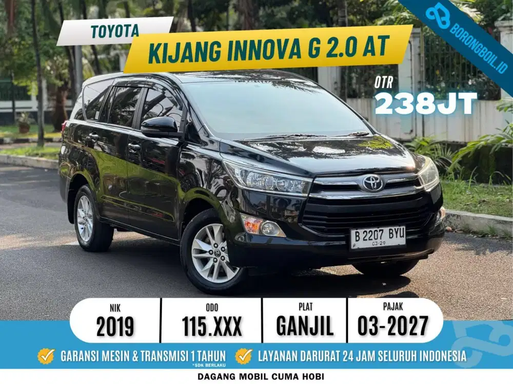 Toyota Kijang Innova G 2.0 Bensin at 2019 TERMURAH