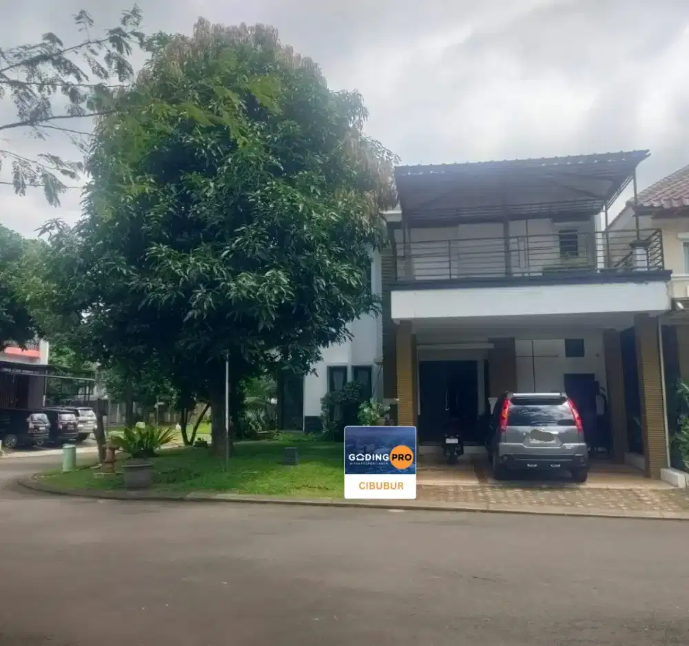 Dijual Rumah hoek siap huni di kawasan favorit Legenda Wisata Cibubur