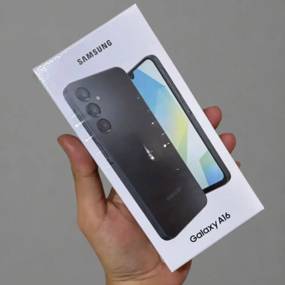 Samsung Galaxy A16 8GB/128GB BARU SEGEL BOX GARANSI RESMI