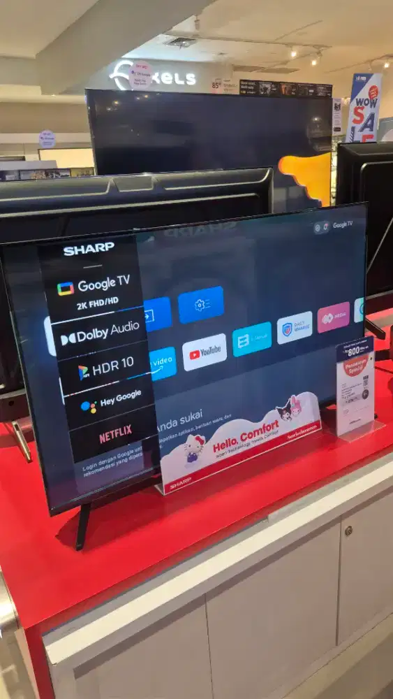 Promo tv sharp 43 inc google tv