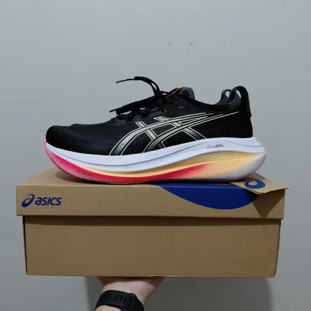 Sepatu Asics Nimbus 27 Size 46.5 Men Original Running 46,5 EUR US 12