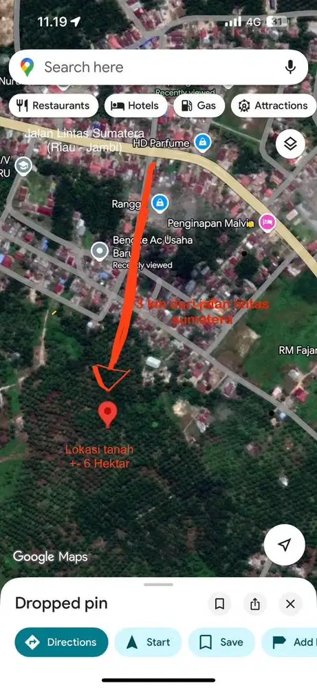Tanah Ex Kebun Sawit