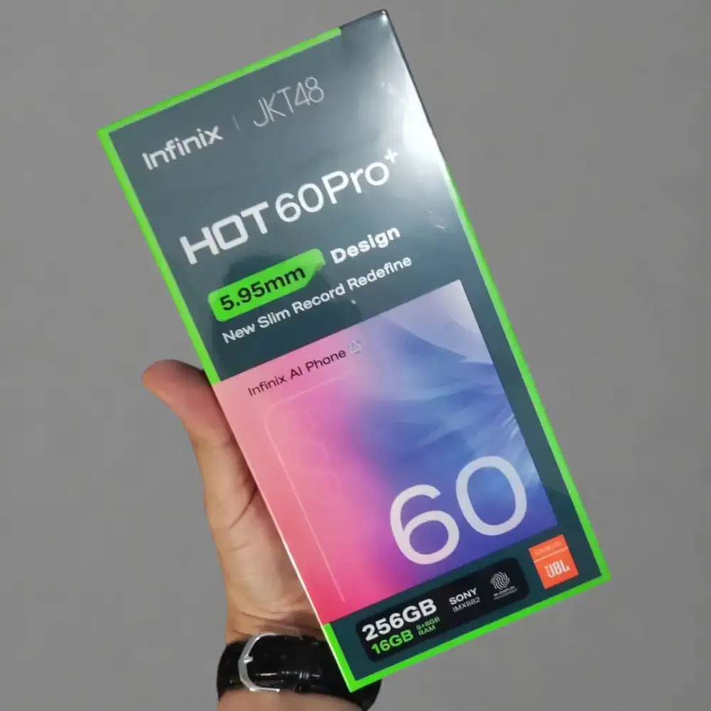 INFINIX HOT 60 PRO+ 8GB/256GB BARU SEGEL BOX GARANSI RESMI