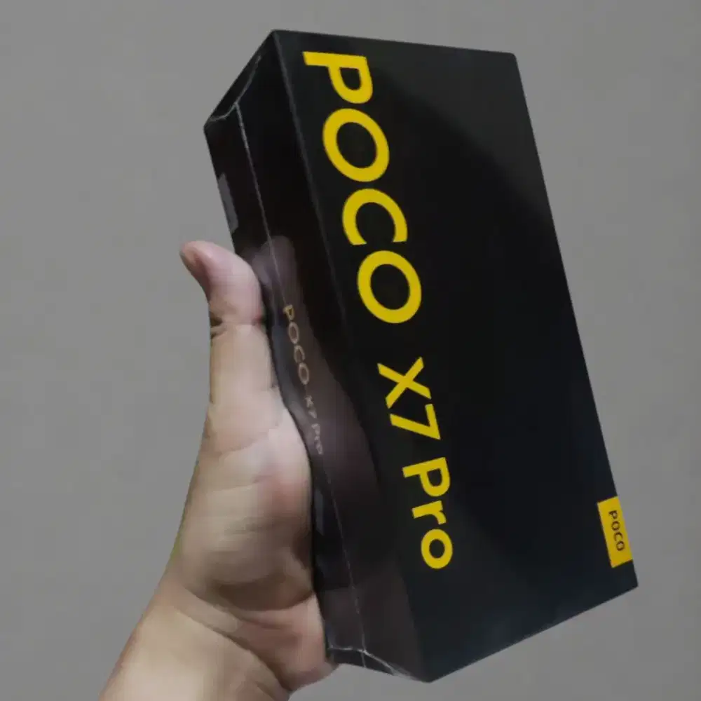 XIAOMI POCO X7 PRO 12GB/512GB BARU SEGEL BOX GARANSI RESMI