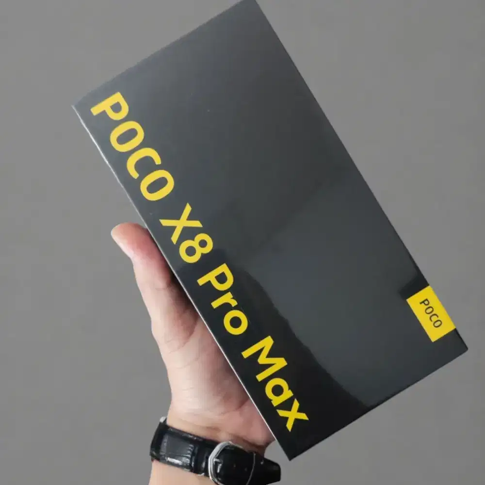 XIAOMI POCO X8 PRO MAX 12GB/512GB BARU SEGEL BOX GARANSI RESMI