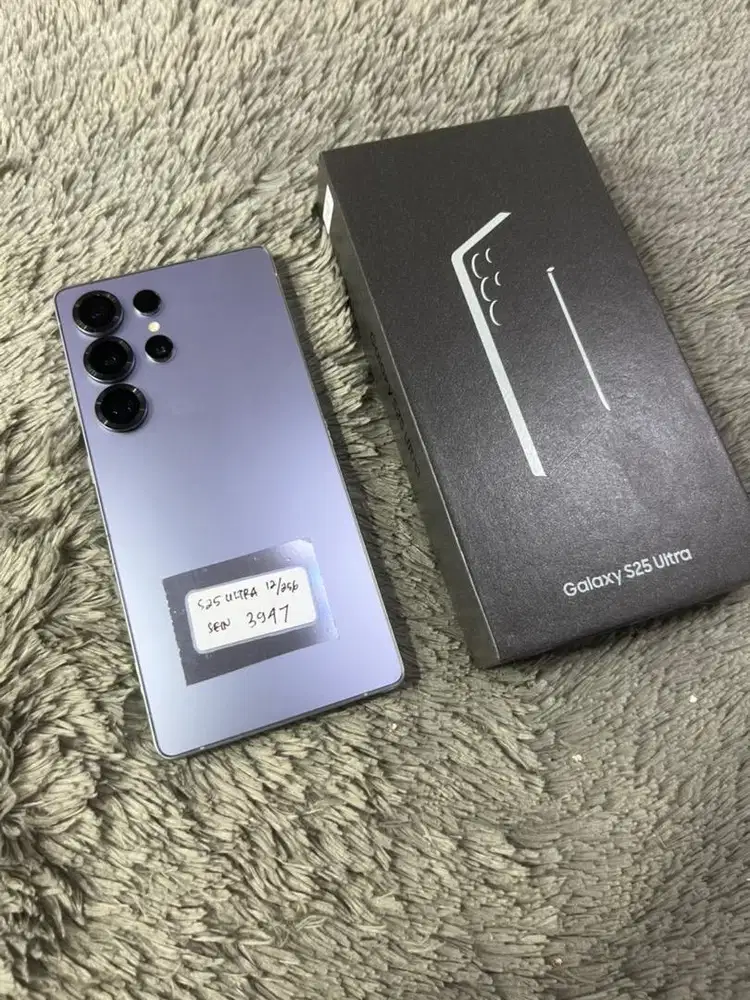 Samsung S25 ultra 12/256 gb sein garansi aktif
