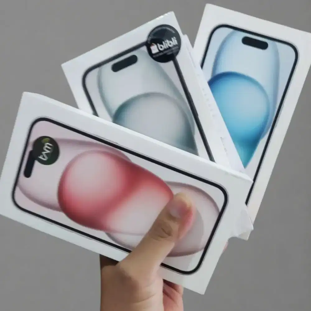 IPHONE 15 128GB SEGEL BOX GARANSI RESMI
