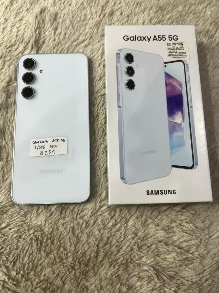 Samsung A55 5G 8/256 gb sein fullset ori