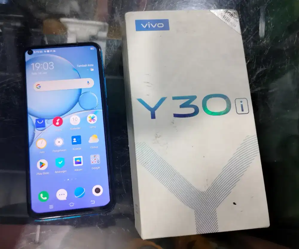 Vivo Y30i 4/64 fulset nett