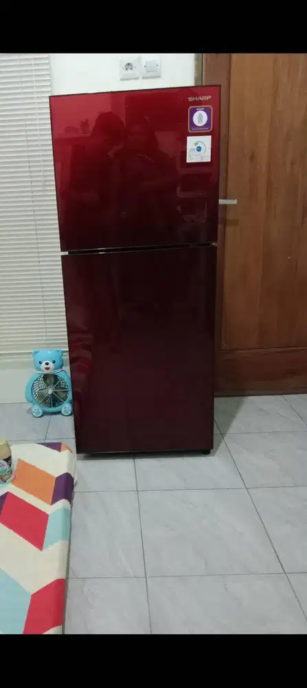 Jual kulkas shrap 2 pintu