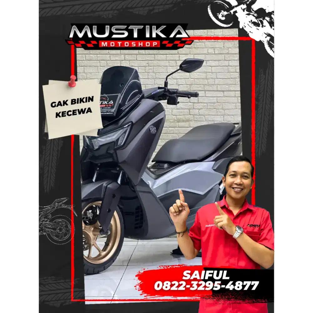 Perfect Condition!!Yamaha N Max Turbo 2024 Plat Jatim Mulus-Mustika