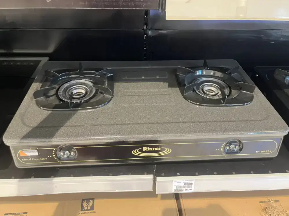 RINNAI GAS STOVE 2 BURNERS