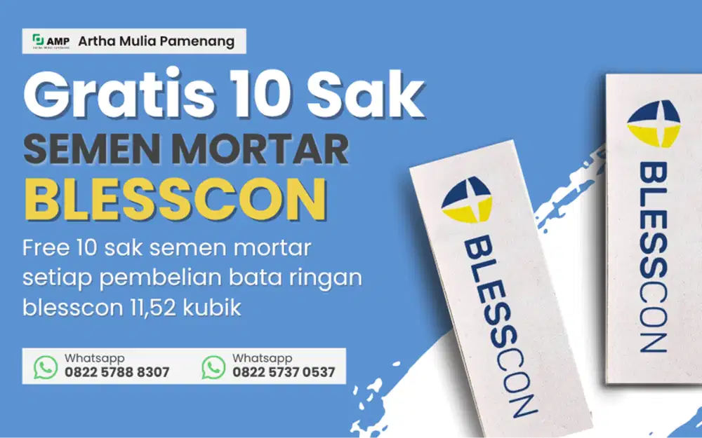 Jual Bata Ringan Blesscon Harga Terbaik Siap Kirim ke Sidoarjo