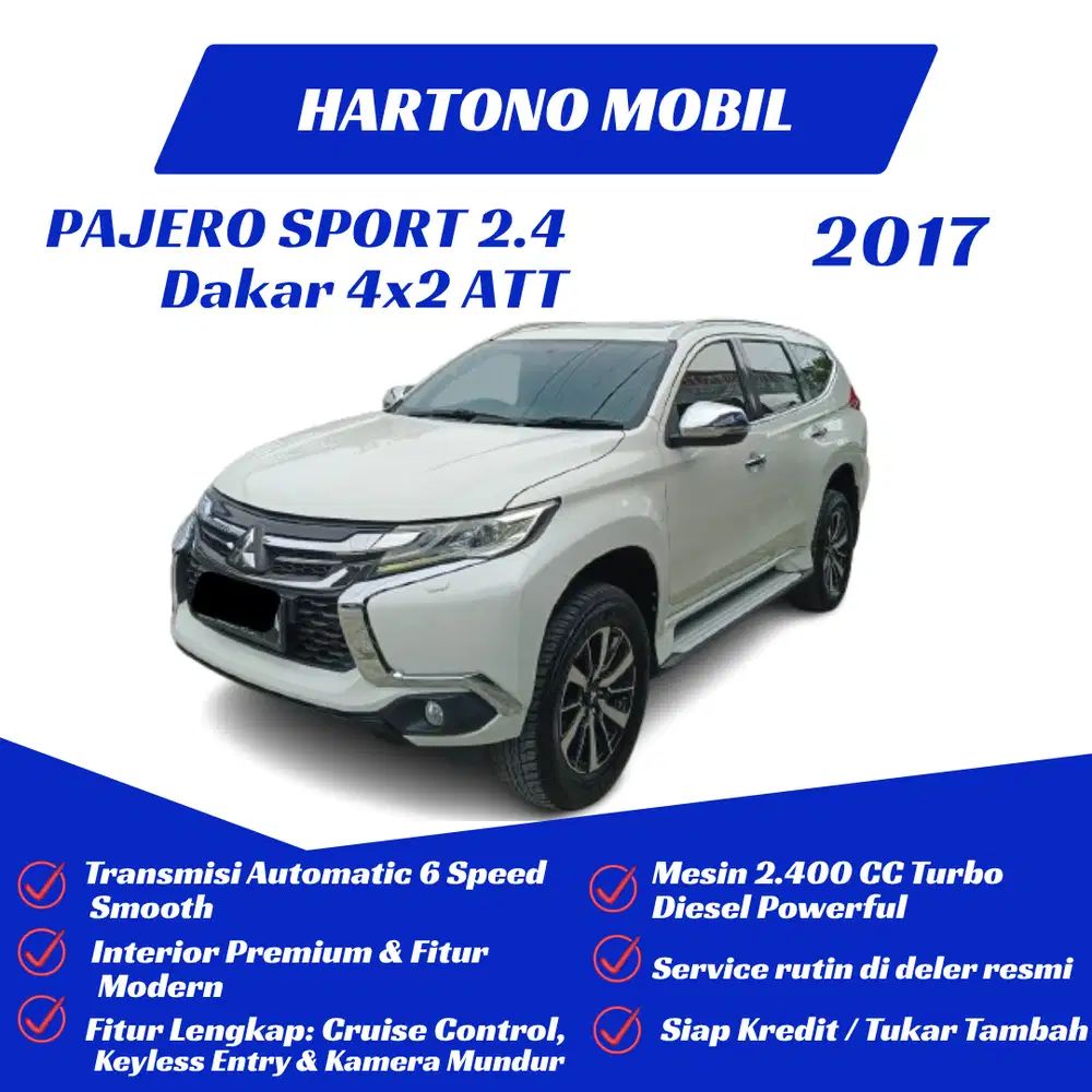 Pajero Dakar 2.4 Autometik Diesel 2017