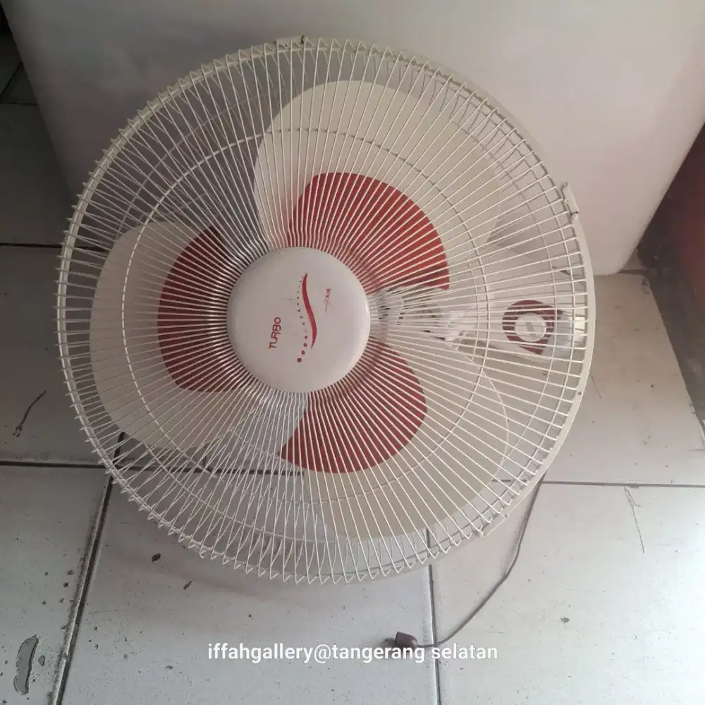 Kipas Angin Turbo Double Baling-Baling Fungsi Normal Siap Pakai