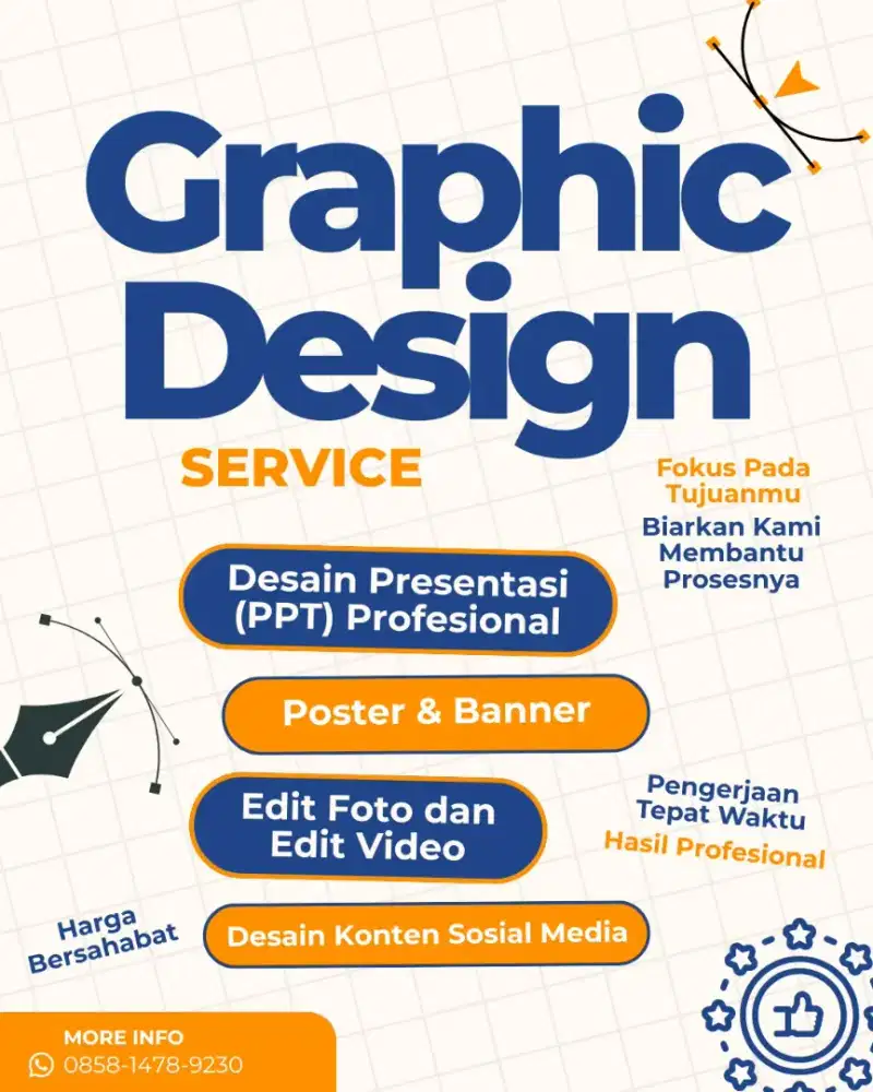 JASA DESAIN GRAFIS , EDIT FOTO & VIDEO