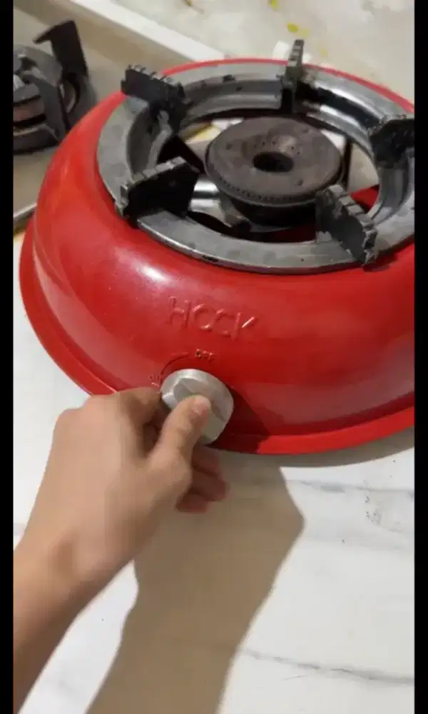 Kompor 1 Tungku (Kompor saja) Merk Hock