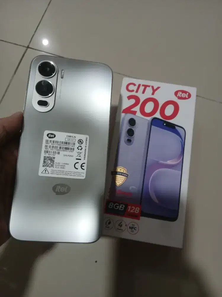 Itel City 200 Ram 4+8gb /128gb