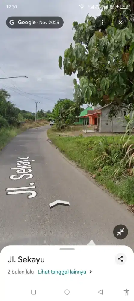 Dijual Tanah 1 Kav. Murah di Jl. Sekayu - Pendopo KM 14 Kampung Sekate