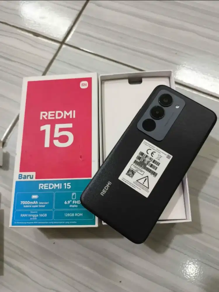 redmi 15 8/256 mulus lus