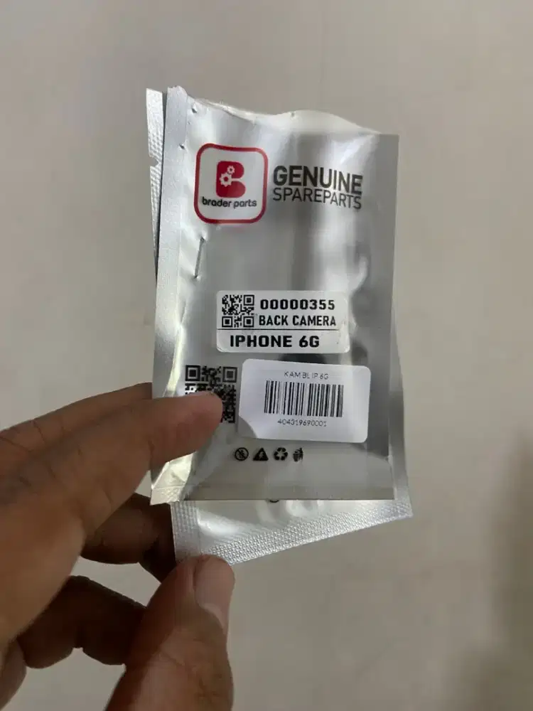kamera belakang ip 6