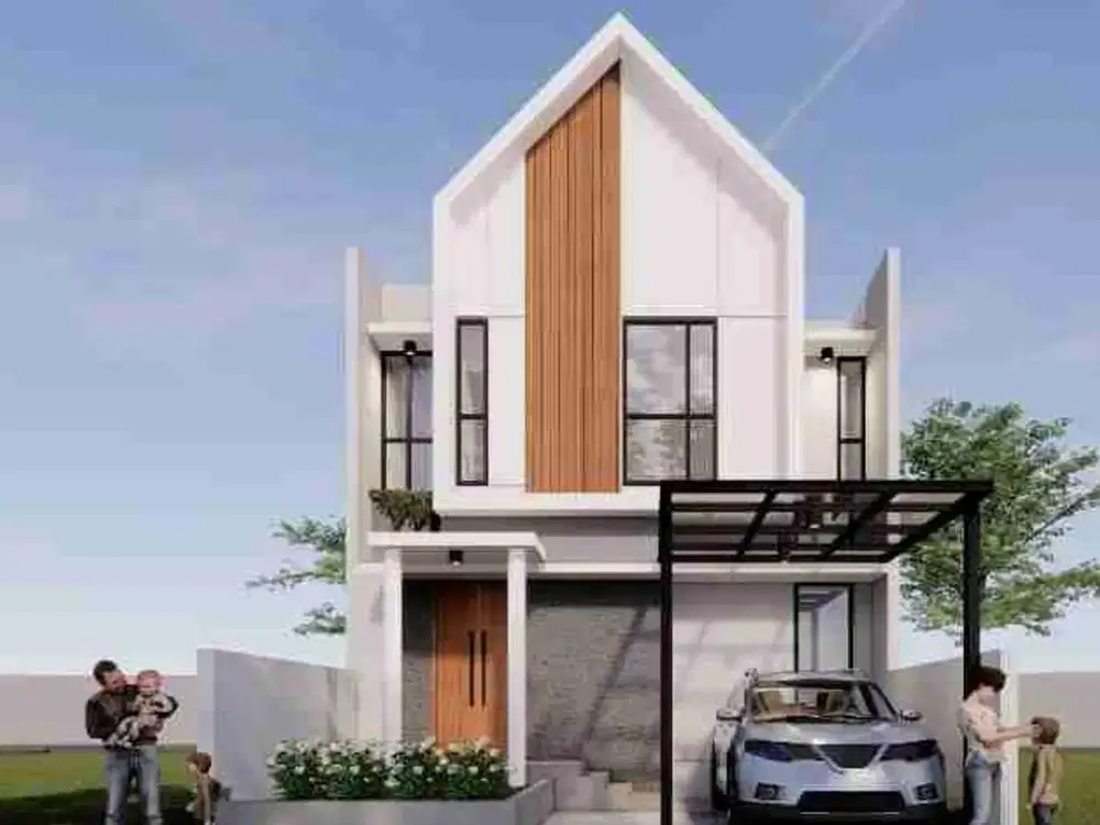 Rumah ready unit 4 , 2 lantai dengan 3 kamar tidur harga dibawah 1.3M, kranggan bekasi