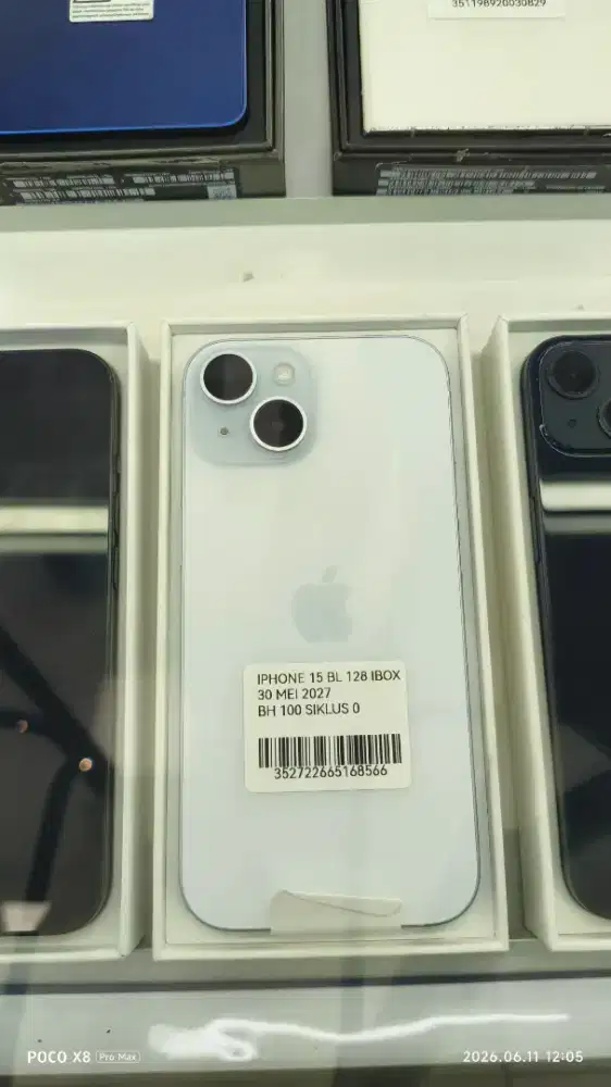Iphone 15 128GB Ibox garansi 1 tahun