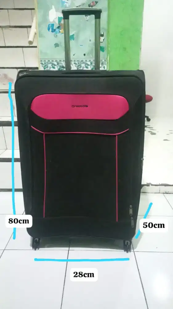 Koper jumbo crocodile 32 inch