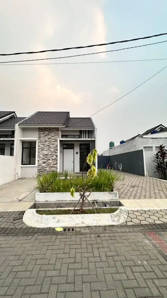 Disewakan Rumah 1 Lantai Hook di Bukit Cimanggu City Bogor