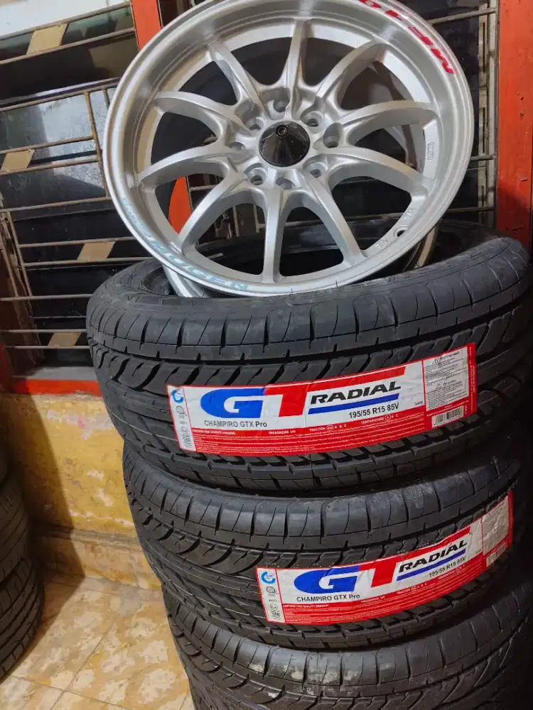Racing ring 16 komplit ban baru GTX pro