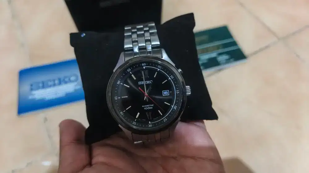 Dijual jam tangan Seiko Kinetic SKA 659 mulus semua fungsi normal