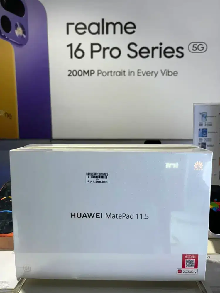 HUAWEI MATEPAD 11.5 6/128 GB READY STOCK DI TOKO ATLANTIS JEMPONG