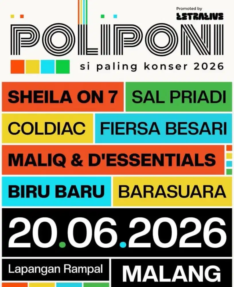 Dijual Ticket konser SheilaOn7