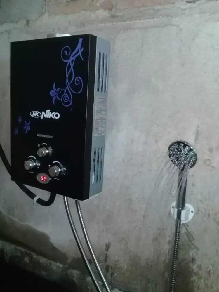 New  Water Heater Gas Merk Niko