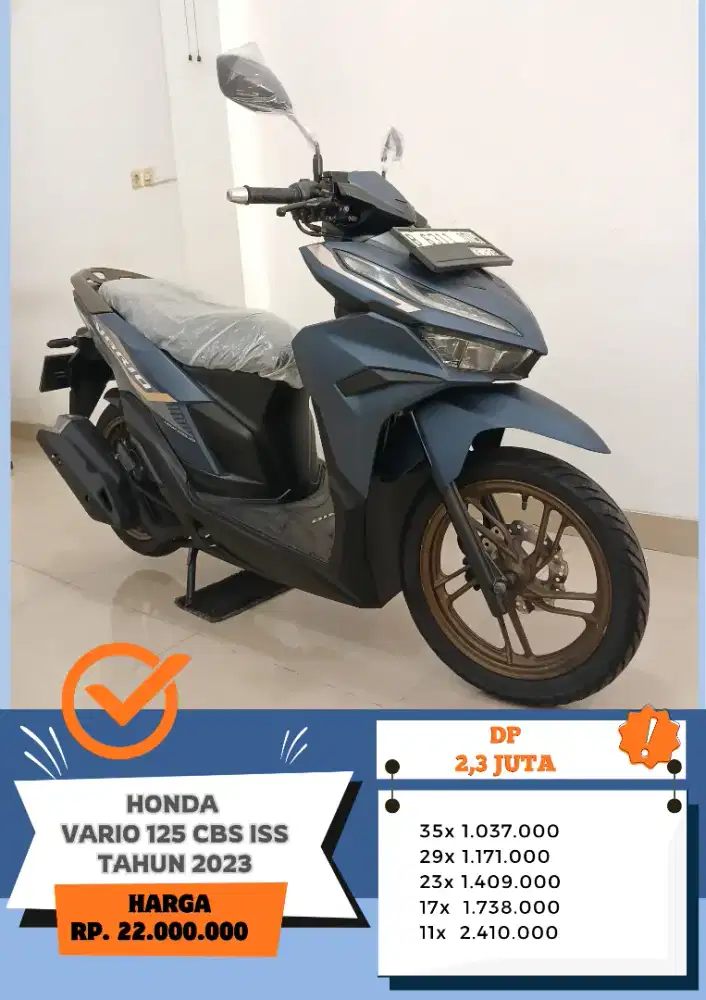 HONDA VARIO 125 CBS ISS TAHUN 2023