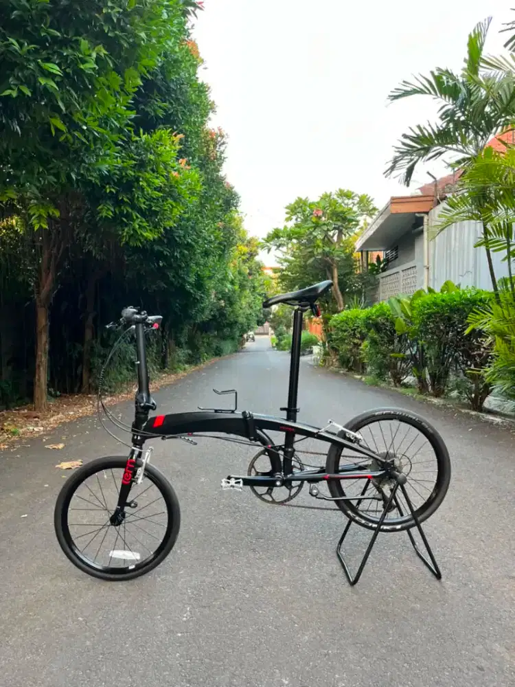 Sepeda Lipat Tern Verge BLACK DOFF !!!