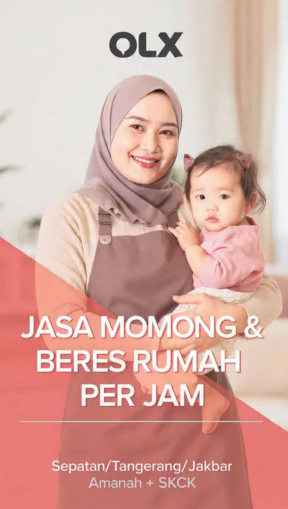 Jasa momong/beres rumah 30rb/jam
