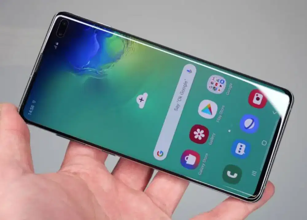 Dijual Samsung S10 Plus Resmi SEIN GREESS Sempurna Istimewa