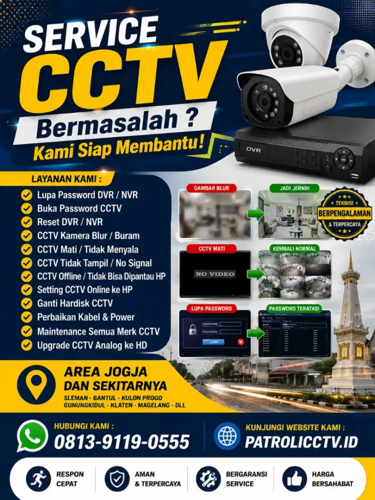 Service CCTav Reset buka Pasword dll