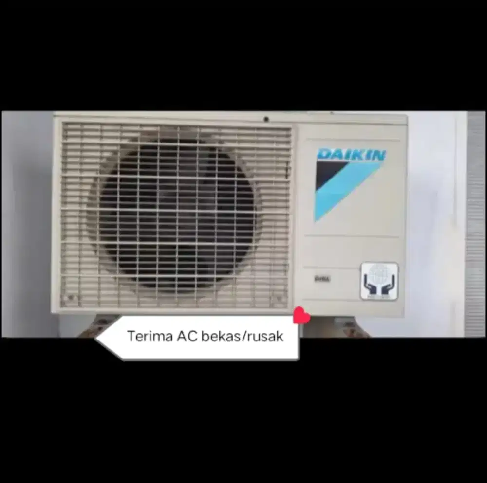Terima ac bekas rusak 1/2pk 1pk 2pk