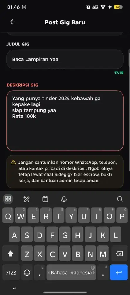 Cari tahun lama T1nd3r