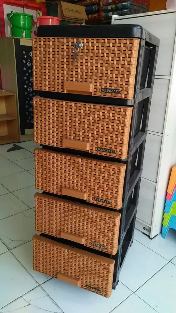 lemari plastik napolly susun 5