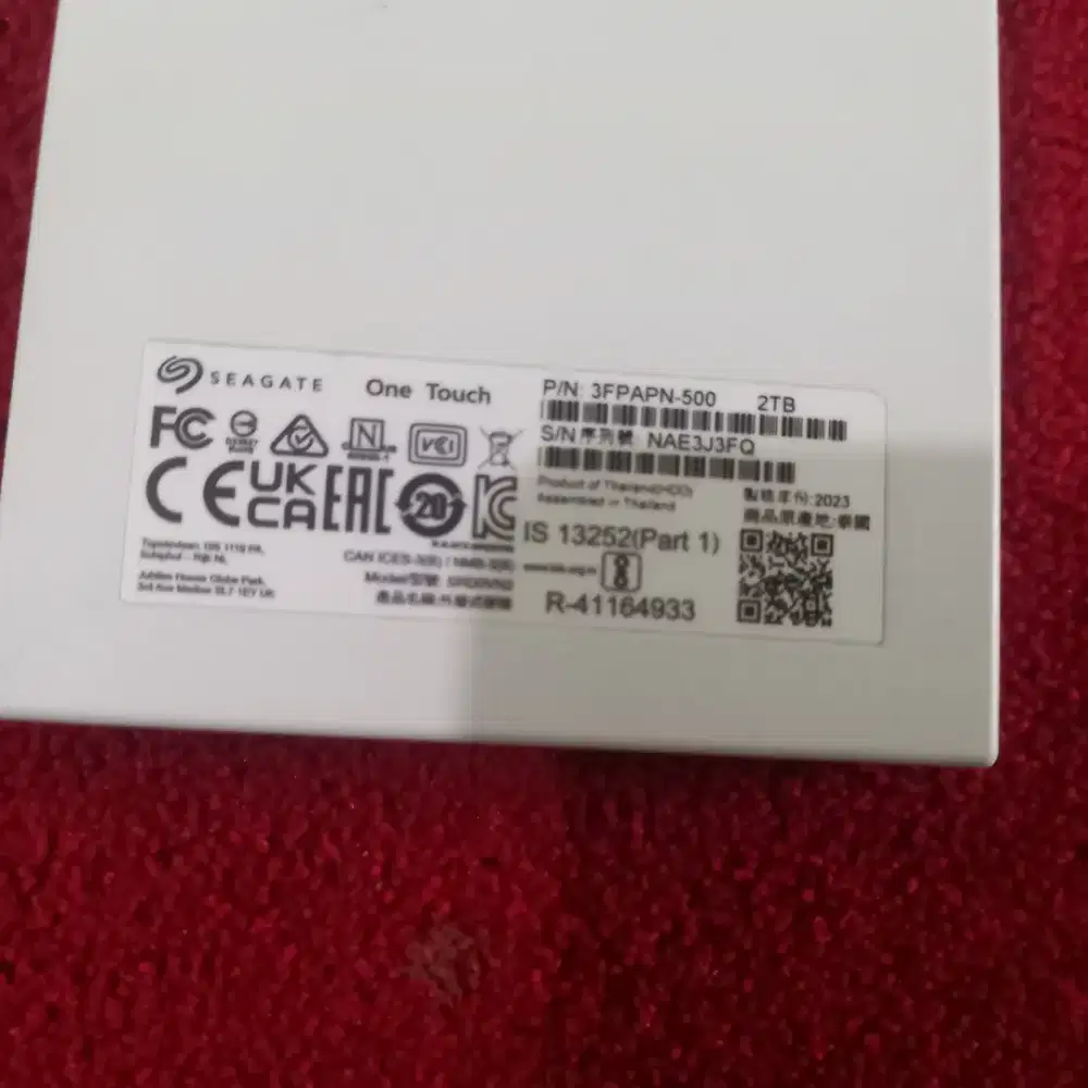 JUAL HDD EKSTERNAL SEAGATE 1 TB