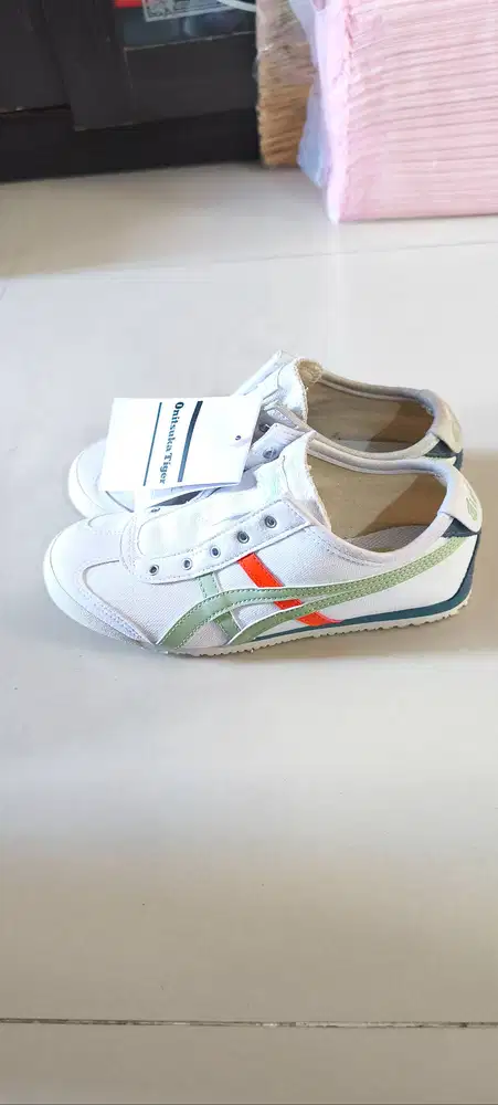 Onitsuka Tiger Mexico 66 Slip-On Original Baru ukuran anak